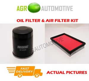 PETROL SERVICE KIT OIL AIR FILTER FOR NISSAN X-TRAIL 2.5 165 BHP 2001-07 - Picture 1 of 1