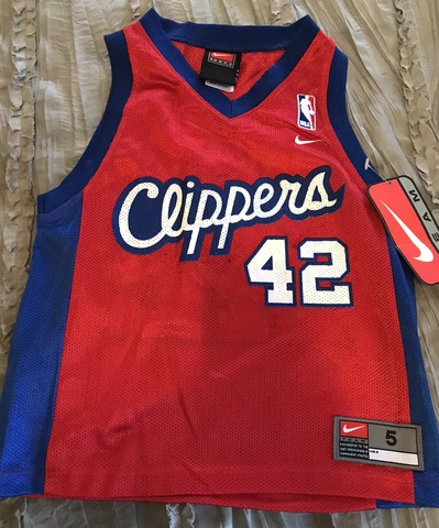 ELTON BRAND Los Angeles CLIPPERS Basketball NIKE VINTAGE Little Boys 5  Jersey Cover