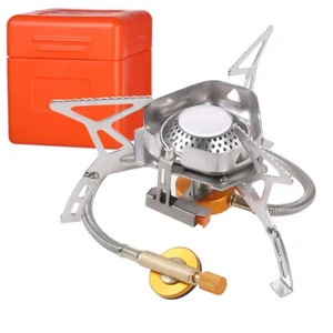 Ultralight Portable Backpacking Gas Propane Outdoor Camp Hiking Gas Stove Burner - Picture 1 of 7
