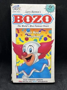 Larry Harmon's Bozo The World's Most Famous Clown VHS - Picture 1 of 3