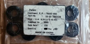 PARKER METRIC DOUBLE LIP TC OIL SEAL 13-25-7MNTC1 13X25X7 SEALS 10 PACK NEW - Picture 1 of 4
