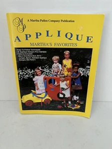 APPLIQUE Martha Pullen's Favorites, Children's Holiday, Patterns Inserts INTACT! - Picture 1 of 2