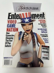 ENTERTAINMENT WEEKLY December 6 2002 - LAURA CROFT Tomb Raider Cover VIDEO GAMES - Imagen 1 de 12