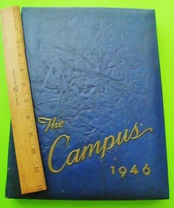 Anuario universitario EMORY 1946 Atlanta Georgia "EL CAMPUS" 248-pgs BONITO - Imagen 1 de 11
