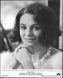 Foto Original Jacqueline Bissett Años 70 De Colección Orient Express Agatha Christie - Imagen 1 de 1