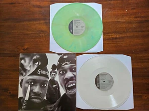Gravediggaz 6 Feet Deep 2xLP Colored (GREEN/CLEAR) Vinyl Records Bootleg Press - Picture 1 of 6