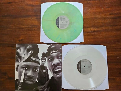 Gravediggaz 6 Feet Deep 2xLP Colored (GREEN/CLEAR) Vinyl Records Bootleg Press - Image 1 of 4