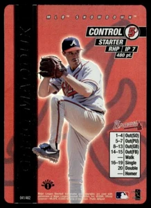 2000 MLB SHOWDOWN FOIL GREG MADDUX #- - Picture 1 of 2