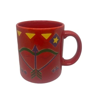 Waechtersback Germany Red Mug with Arrow Design - Picture 1 of 6