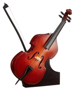 SUNRISE SOUND HOUSE Sunrise Sound House Miniature Musical Instrument Double Bass - Picture 1 of 1
