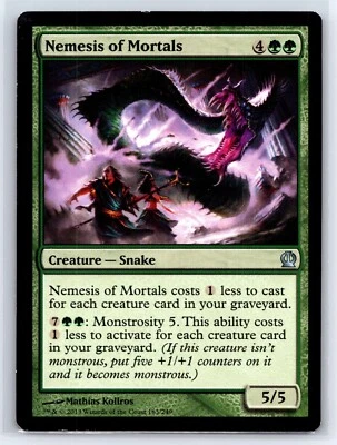 2013 MTG - Nemesis of Mortals Theros Regular 163/249 Uncommon - Image 1 of 2