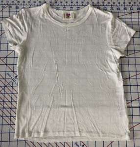H.I.P. Shirt Cream Large Spandex Short Sleeve