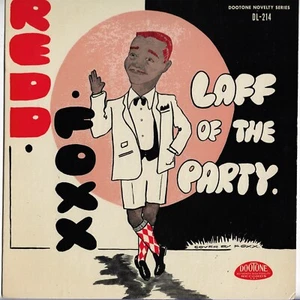 REDD FOXX laff of the party U.S. DOOTONE LP DL-214_orig 1956 adult RED VINYL - Picture 1 of 4