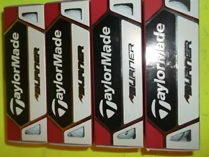 (12 TOTAL) TAYLORMADE BURNER GOLF BALLS NIB 4 SLEEVES - Picture 1 of 1