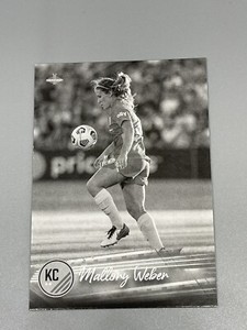 Mallory Weber 2021 Parkside NWSL Volume 2 Black & White #213 Kansas City Current