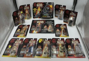 Star Wars 1999 CommTech Reader, 2 Pack, and 10 Action Figure Packs, all NIP - Picture 1 of 17