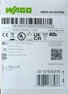 Neu WAGO 750-375 750375 SPS Modul im Karton - Bild 1 von 2