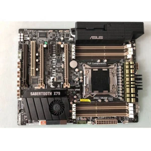 For Asus TUF SABERTOOTH X79 Motherboard LGA2011 DDR3 64G ATX Gaming System Board - Picture 1 of 5