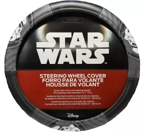 STAR WARS STORM TROOPER PREMIUM GRIP STEERING WHEEL COVER BRAND NEW - Picture 1 of 3