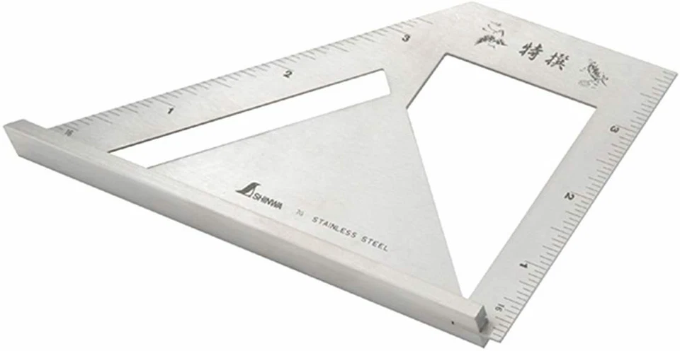 Shinwa Miter Square Metric Stainless Steel Standard Model 62081