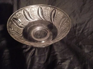 1890 McKEE DORIC FEATHER EAPG FOOTED DEEP BOWL - Picture 1 of 3