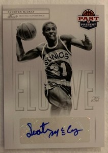 2011-12 Panini Past And Present Elusive Ink Autographs #SM Scooter McCray