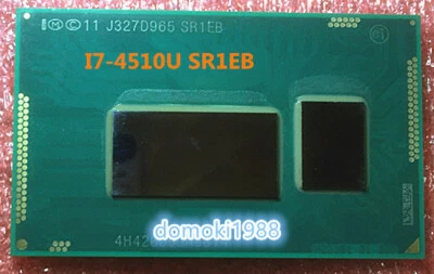 Intel I7-4510U SR1EB BGA CPU with balls 100% working - Image 1 of 3