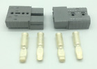 Anderson SB120 Battery Connector Kit Gray 4 AWG, 2-Housings & 4-Contacts
