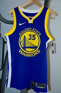 Neu mit Etikett Nike Kevin Durant Golden State Warriors Authentic Trikot Herren $ 110 M/44 - Bild 1 von 6