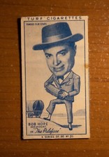 1949 Turf Famous Film Stars Tobacco BOB HOPE