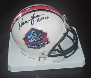 MINICASCO FIRMADO WARREN MOON 'HOUSTON OILERS' HOF 2006 QUATERBACK *CERTIFICADO DE AUTENTICIDAD 1 - Imagen 1 de 1