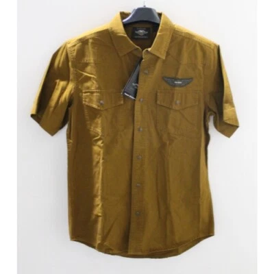 Camisa Harley-Davidson Utility de Lona Manga Corta Talla Mediana 96541-19VM/000M Foto 1 de 2