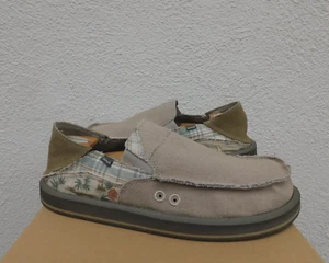 SCARPE SANUK TEDDY VETIVER SIDEWALK SURFER ST GRUNGE, UOMO US 10/ EUR 43 ~NUOVE CON ETICHETTE - Foto 1 di 4