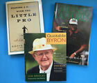 Books Golf, 3 Signed By Byron Nelson, Jon Bradley, Robert Landers, Eddie Merrins