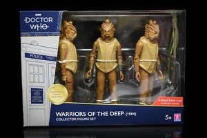 Doctor Who Warriors of the Deep 3 x Classic Silurian Figur Limited Edition Set - Bild 1 von 7