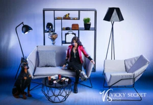 1/6 Maßstab Zubehör Szene VSTOYS 18XG30 Möbel Modell Set Sofa Schrank Lampe - Bild 1 von 18