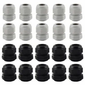 10 - 50 x Kabelverschraubung IP 67 metrisch M 12 16 20 25 32 Schwarz Grau 14265 - Bild 1 von 1
