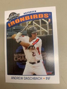 Andrew Dashbach Card 2021 Aberdeen Ironbirds Team Card