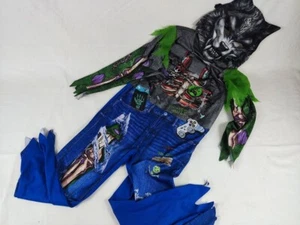 Boys 7-8 Yrs Halloween Werewolf Fancy Dress Costume & mask Outfit Kids - Picture 1 of 10