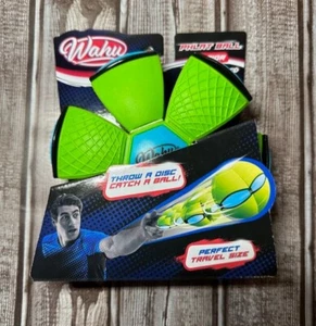 Phlat Ball Junior GREEN Throw a Disc ~ Catch a Ball - Picture 1 of 3