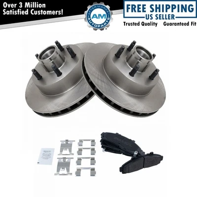 Front Posi Metallic Brake Pad Rotor Kit for 95-97 Ford Ranger Mazda 2WD - Image 1 of 4
