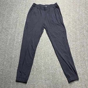 Theory Jogger Pants Women's Petite Navy Pull-on Elastic Waist Pima Cotton/Modal - Picture 1 of 7