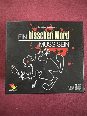 Ein bisschen Mord muss sein Asmodee Emittlungsspiel Vollständig Krimispiel - Bild 1 von 4