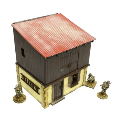4Ground Fantasy Mini 28mm Spanish Village - Small Barn (Pre-Painted) VG/NM - Image 1 of 2