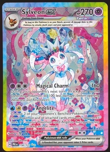Pokemon Sylveon EX 156/131 Prismatic Evolutions SIR raro casi nuevo #1 - Imagen 1 de 2