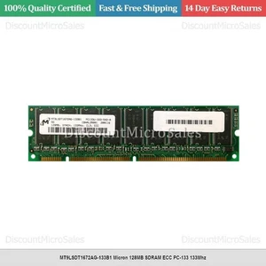 MT9LSDT1672AG-133B1 Micron 128MB SDRAM ECC PC-133 133Mhz - Picture 1 of 1