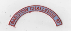 1997 Camp Barstow Indian Waters Council Challenge Strip RED Bdr - Picture 1 of 1