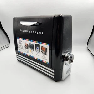 Nostalgia Bacon Express BCN6BK Fornello Elettrico Verticale 6 Fette 1200 Watt - Foto 1 di 18