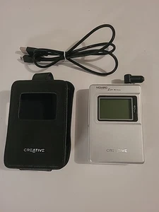 Creative Nomad Jukebox Zen Xtra Silver 3.5" LCD 40GB Bundle w/ Music Works Great - Picture 1 of 13