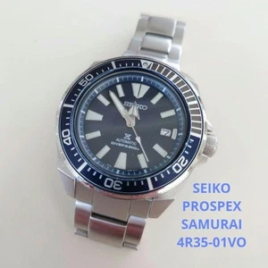 Seiko Prospex Samurai SBDY007 4R35 Diver 200m Auto Watch Used 7.3in Wrist - Picture 1 of 7